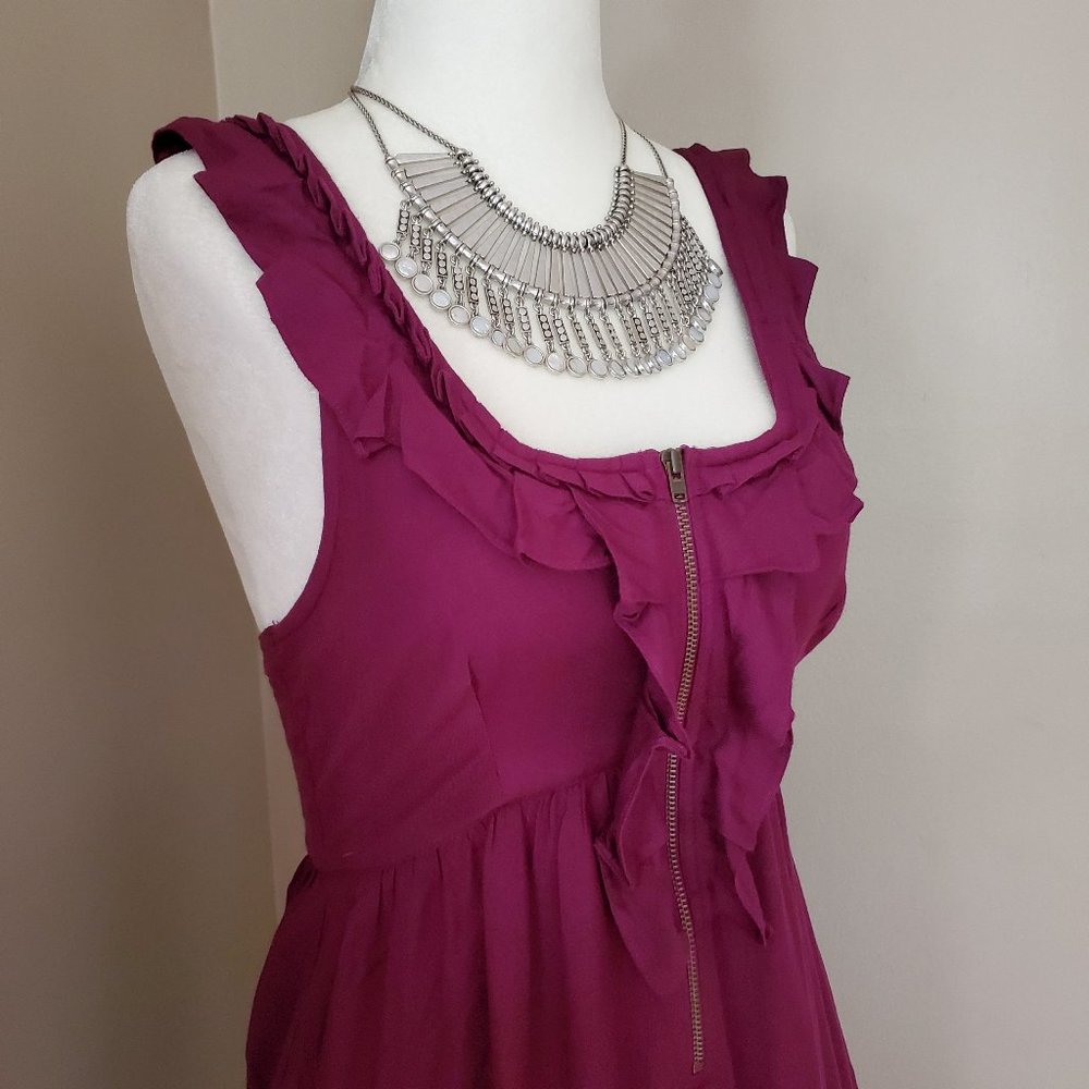 Urban Outfitters Kimchi Blue Purple Ruffle Sundress Size S NWT - Picture 4 of 16